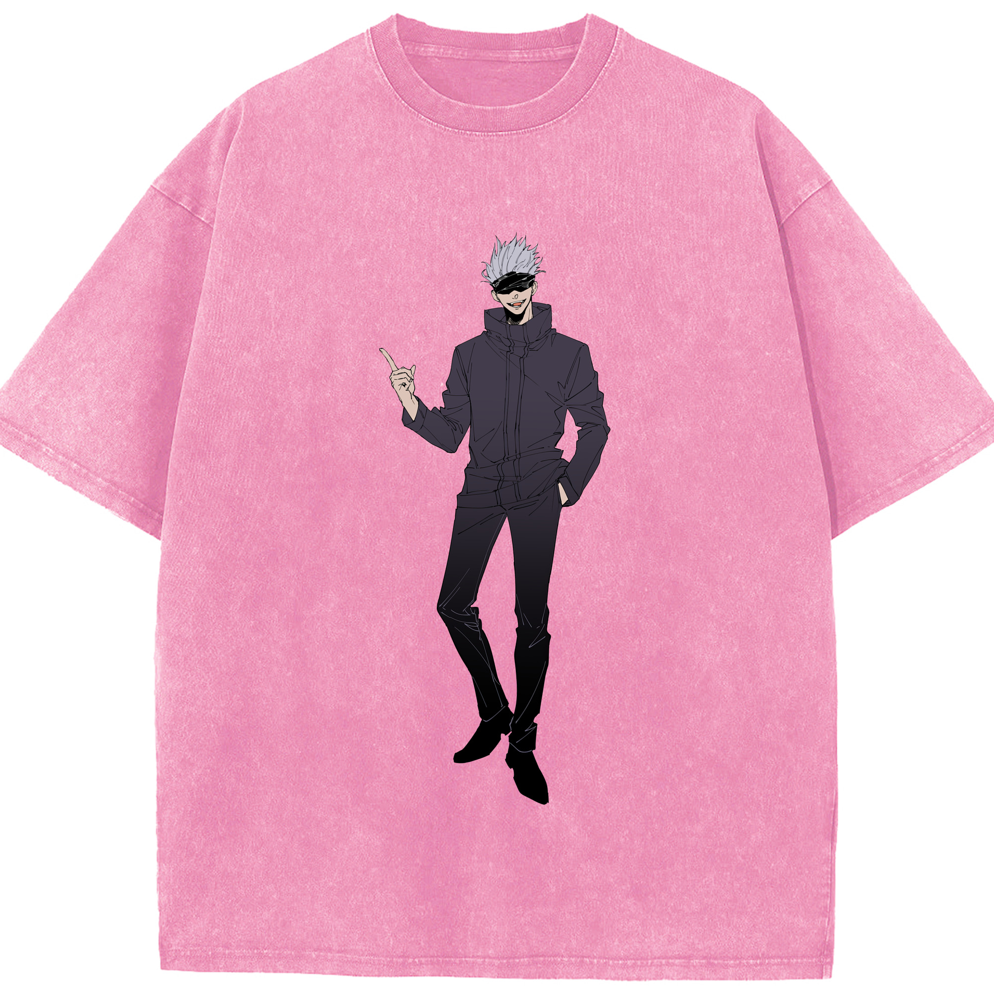（画像用） 呪術廻戦 Jujutsu Kaisen 綿100% ヴィンテージ風 半袖Tシャツ（フロントプリント）